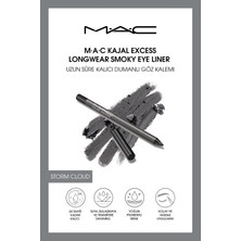 M.A.C M·a·c Kajal Excess Longwear Smoky Eye Liner Uzun Süre Kalıcı Dumanlı Kajal Göz Kalemi - Storm Cloud