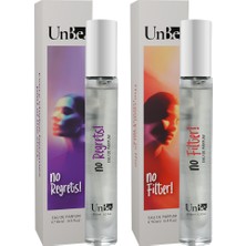 Unbe. Kadın Parfüm Seti | No Filter 10 ml & No Regrets 10 ml | Meyvemsi & Amber
