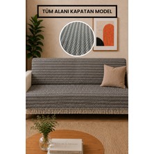 Gizo Home Ars | Pamuklu Kaymaz Yıkanabilir Çok Amaçlı Bohem Koltuk Örtüsü Tekli&ikili&üçlü 180X210 Çekyat Örtüsü, Berjer Örtüsü, Koltuk Şalı