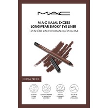 M.A.C M·a·c Kajal Excess Longwear Smoky Eye Liner Uzun Süre Kalıcı Dumanlı Kajal Göz Kalemi - Costa Niche