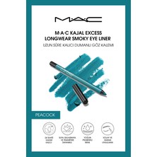 M.A.C M·a·c Kajal Excess Longwear Smoky Eye Liner Uzun Süre Kalıcı Dumanlı Kajal Göz Kalemi - Peacock