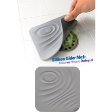 Ata Home Silikon Kötü Koku Önleyici Gider Kapağı Mutfak Balkon Banyo Koku ve Böcek Önleyici Gider Kapağı Tıpası