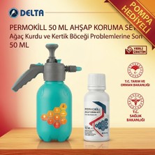 Volkan Ziraat Mühendislik Permokill 50 ml Ahşap Koruma Seti - Ağaç Kurdu Kertik Böceği Problemlerine Son, Mobilya ve Ahşaplarınızı Koruyun, 50 ml Permokill Çözümü Ile Tahta Kurdu ve Haşere Kontrolü Sağlayın - Avantajlı Set Spr
