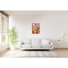 Tablo Trendi Rengarenk Popart Kanvas Tablo 0596