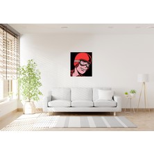Tablo Trendi Rengarenk Popart Kanvas Tablo 0340