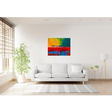 Tablo Trendi Rengarenk Popart Kanvas Tablo 0468