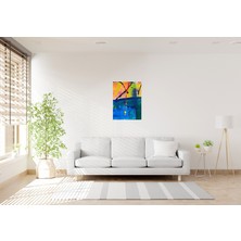 Tablo Trendi Rengarenk Popart Kanvas Tablo 0584