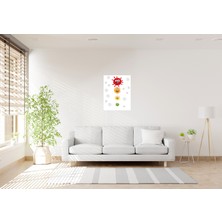 Tablo Trendi Rengarenk Popart Kanvas Tablo 0192