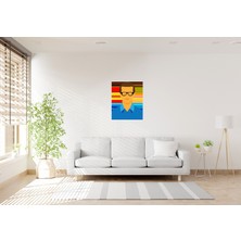 Tablo Trendi Rengarenk Popart Kanvas Tablo 0079