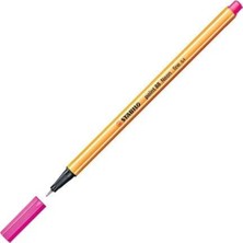 Mikasso - Ince Keçe Uçlu Kalem - Point 88 - Floresan Pembe Pembe Tehlikeli Değil