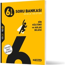Hız Yayınları 6. Sınıf Din Kültürü ve Ahlak Bilgisi Soru Bankası-Bağlam Temelli Sorular ve Güncel Müftedat