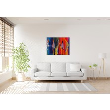 Tablo Trendi Rengarenk Popart Kanvas Tablo 0651