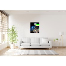 Tablo Trendi Rengarenk Popart Kanvas Tablo 0347