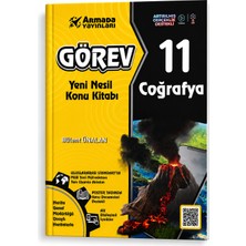 Armada Yayınları Görev 11. Sınıf Coğrafya Yeni Nesil Konu Kitabı – Bülent Ünalan – Video ve Ar Destekli Meb Uyumlu