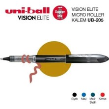 Mikasso Uniball Roller UB-205 0.5 Kırmızı Siyah