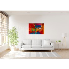Tablo Trendi Rengarenk Popart Kanvas Tablo 0450