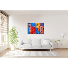 Tablo Trendi Rengarenk Popart Kanvas Tablo 0443