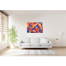 Tablo Trendi Rengarenk Popart Kanvas Tablo 0454