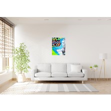 Tablo Trendi Rengarenk Popart Kanvas Tablo 0905