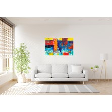 Tablo Trendi Rengarenk Popart Kanvas Tablo 0384