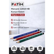 Mikasso Fatih Mercanlı 12010 Hb Kurşun Kalem 3 Adet Çok Renkli Belirtilmemiş