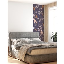 S Digital Bohem Tarzı Dekoratif Şerit Duvar Sticker - 50X200 cm - Salon,yatak Odası ve Antre Uyumlu -13 Renk Seçeneği - Kendinden Yapışkanlı Mat Pvc Folyo
