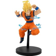Bandai Bandaı Banpresto Dragon Ball Z Match Makers Super Saiyan 2 Goku (Vs. Majin ve 15CM Anime Figure Figür
