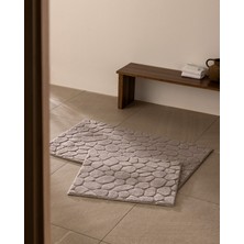 Madame Coco Lumielle 2'li Banyo Paspası - Vizon
