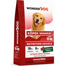 Wonder Dog Wonderdog Kuzu Etli ve Pirinçli Yetişkin Köpek Maması 15 kg