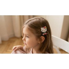 Glowilla Sevimli Hello Kitty Karakterli Akrilik Simli Çocuk Pens Toka - 1 Adet
