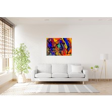 Tablo Trendi Rengarenk Popart Kanvas Tablo 0434