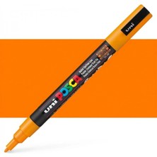 Mikasso Posca Marker Pc-3m (0.9-1.3mm) Parlak Sarı Sarı