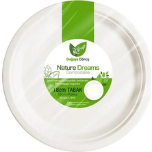 Belirtilmemiş Roll-Up Nature Dreams Tabak 18 cm 25 Adet