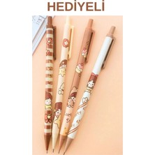Mikasso Kawaii Lucky Stars Strawberry 4'lü 0.7 Uçlu Kalem Seti Çok Renkli