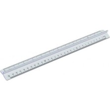 Mikasso Ark Double Sıde Ruler 30CM Cetvel