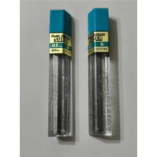 Mikasso Pentel Super Hi-Polymer 0.7 B Kalem Ucu (2^li Set)