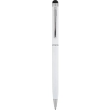 Mikasso Universal Telefon Tablet iPad 2in1 Tükenmez ve Touchpen Dokunmatik Kalem - FC1122 Beyaz