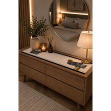 Yelay Home Kuş Desenli Dekoratif Masa Runnerı – Modern Tasarım