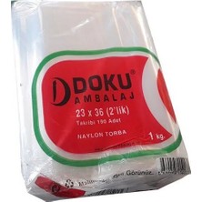 Belirtilmemiş Naylon Torba 23X36 cm 1 kg