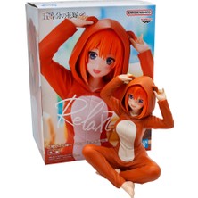 Bandai Bandaı Banpresto - The Quintessential Quintuplets - Yotsuba Nakano, Spirits Relax Time Figure Anime Figure Figür