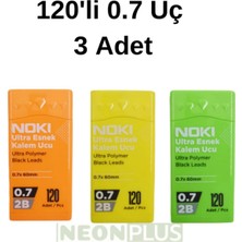 Mikasso 120'LI 0.7 Kalem Ucu 3 Adet Noki Min
