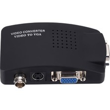 sbodurhome PM-983 Bnc S-Video Vga’dan Vga’ya Görüntü Dönüştürücü 1080P Destekli