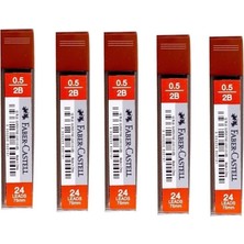 Mikasso 5 Adet Min Süper Fine Lead 2b 75 mm 0.5 mm