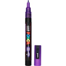 Mikasso Posca Pc-3m Tekli Kalem Mor