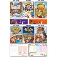 Timaş Çocuk Levent Serisi 6 Kitap Tam Set - Göbeklitepe - Doğu Ekspresi - Piri Reis - Kurtarma Operasyonu