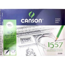 Canson C120153550  1557 35X50 Resim Defteri 120GR 15 Yaprak