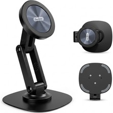 Go-Des Go Des GD-HD282 Taşınabilir Katlanabilir 360 Dönebilen Magnetik Stand Siyah