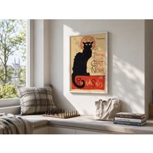 Lia Gallery Théophile Alexandre Steinlen - Kara Kedi - Çerçeveli Poster