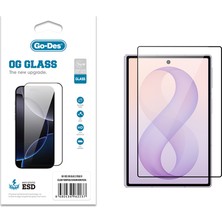 Go-Des Galaxy Z Fold 8 Uyumlu Go Des Og Glass Antistatik Temperli Cam Ekran Koruyucu Şeffaf
