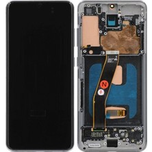 Mosgoo Samsung S20 LCD Ekran Kasalı Soft OLED - Siyah